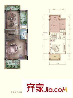 佳兆業(yè)東江新城A2戶型3F層 2室2廳3衛(wèi)1廚