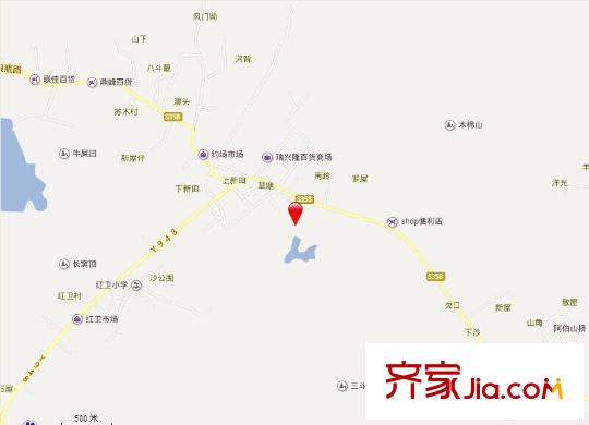 福泰?嘉和園交通坐標圖