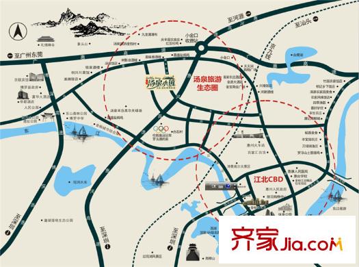 金裕?惠博新城區(qū)位圖