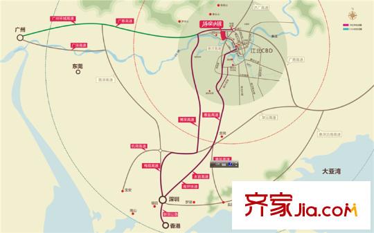 金裕?惠博新城區(qū)位圖