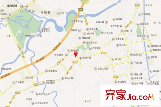 誠杰壹中心交通坐標(biāo)圖