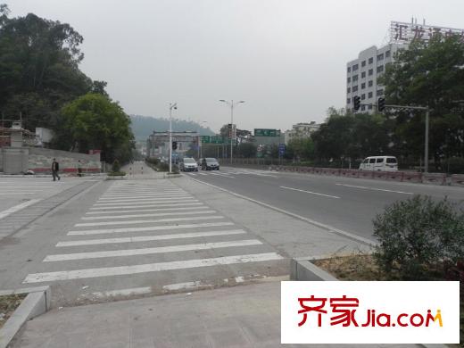 嘉逸園周邊路況2012.2.14