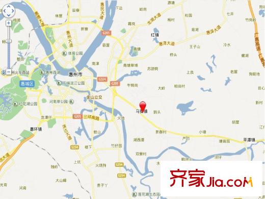 鼎浩城交通坐標(biāo)圖