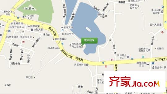 南湖明珠交通坐標(biāo)圖