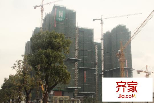 花樣年別樣城5期工程進(jìn)度圖20140213