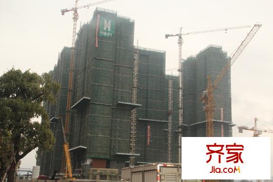 花樣年別樣城5期工程進(jìn)度圖20140213