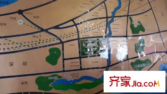 凱南萊弗城區(qū)位圖