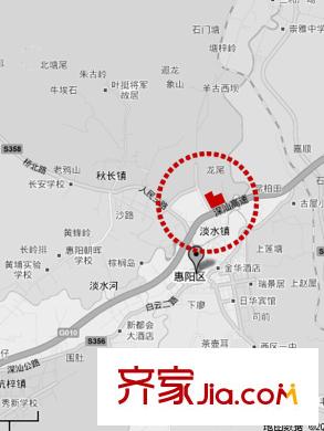 花樣年別樣城交通坐標(biāo)圖