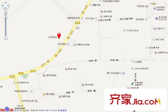 盈潤國際花園交通坐標(biāo)圖