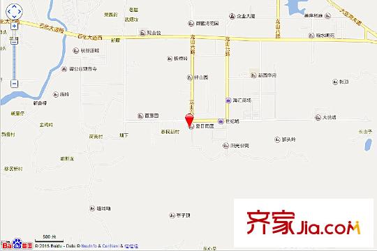 夏日南庭二期交通坐標圖
