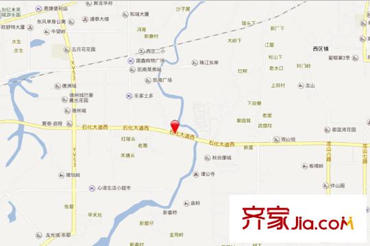 金溪灣交通坐標圖