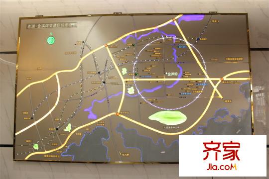 金溪灣項目營銷中心現(xiàn)場區(qū)域照（2015-9-28）
