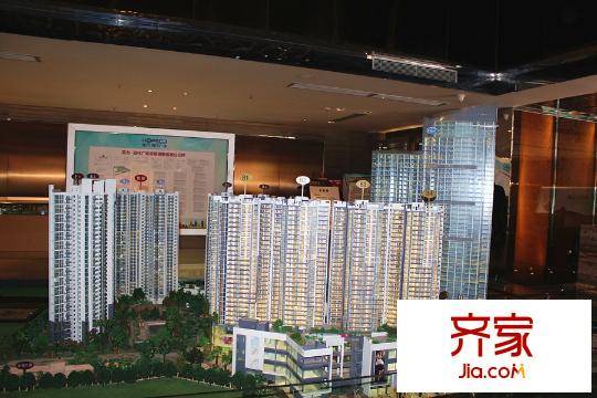 富力現(xiàn)代廣場沙盤圖2015.7.7