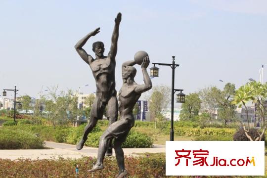 水岸香洲南側(cè)10分鐘籃球場