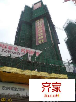 博羅新時代花園工程進度實景20120810