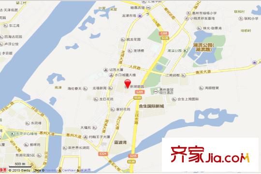陽光新苑交通坐標圖