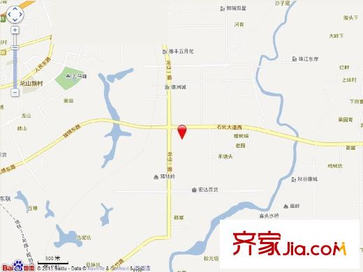 錦地繁花交通坐標(biāo)圖