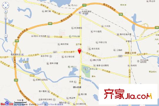 盛薈花園交通坐標(biāo)圖