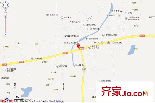 福田山水華章交通坐標(biāo)圖