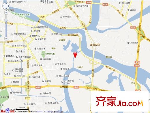 御水豪庭交通坐標圖