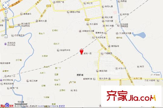 龍城一品交通坐標(biāo)圖