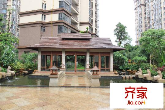 德威摩卡小鎮(zhèn)一期園林建筑20150519