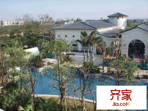 中信凱旋城別墅園林2011-3-1