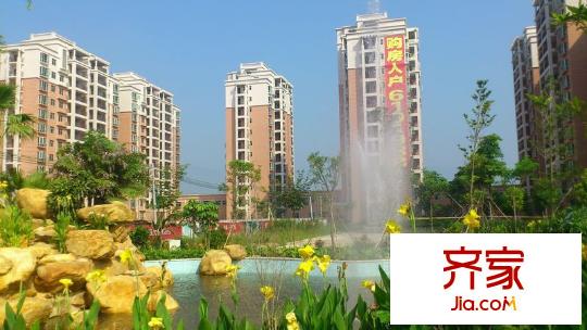 公莊山水花園小區(qū)外景20120829