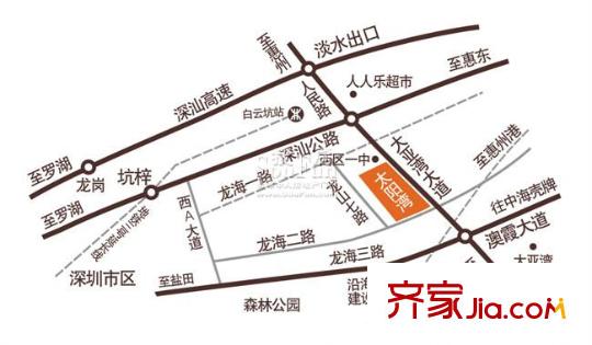 太陽(yáng)灣區(qū)位圖