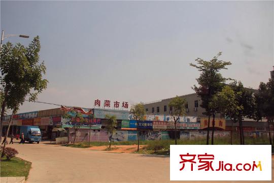 錦繡壹號周邊龍山二路新寮市場