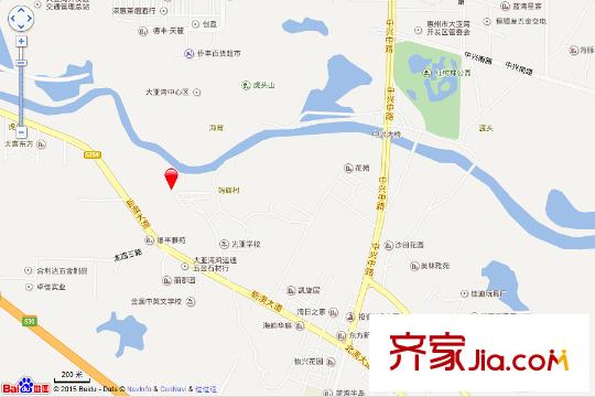 中萃1829交通坐標圖