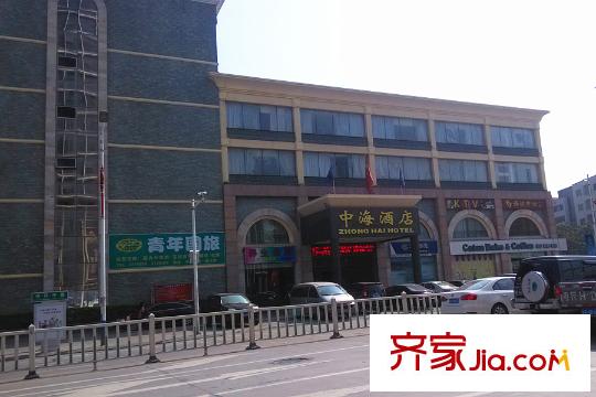 金港1號(hào)項(xiàng)目250米處的中海酒店