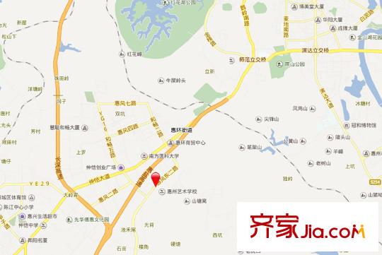 天健陽光花園電子地圖