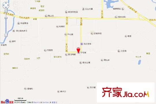 世紀(jì)城交通坐標(biāo)圖