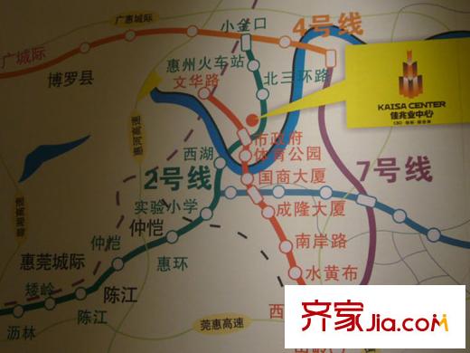 佳兆業(yè)中心交通坐標(biāo)圖