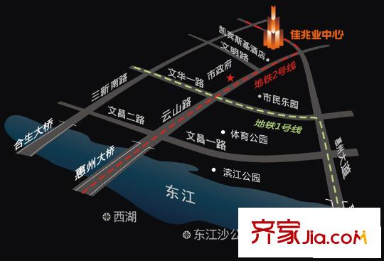 佳兆業(yè)中心區(qū)位圖