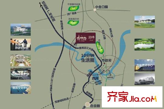 保利山水城交通圖