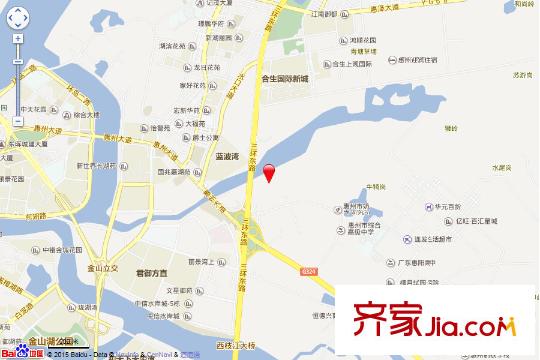 富盈公館交通坐標(biāo)圖