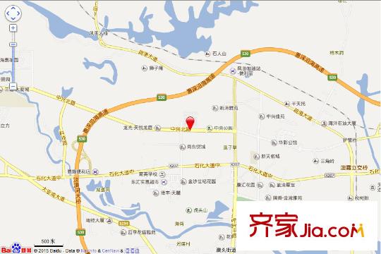 十月花花園交通坐標(biāo)圖