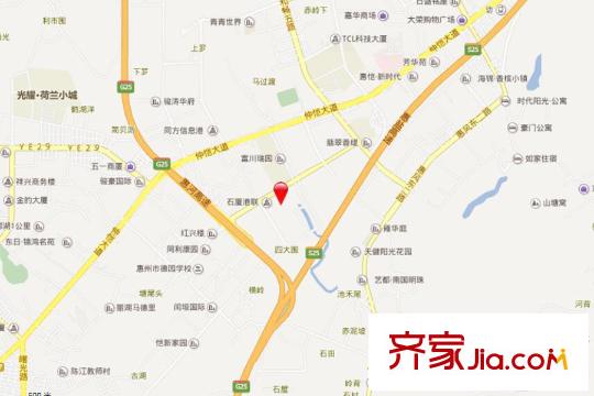 卓悅星光交通坐標(biāo)圖
