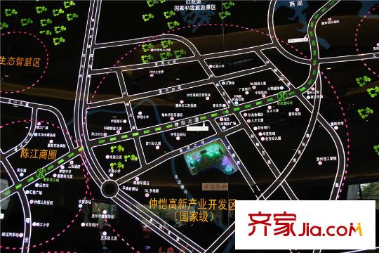卓悅星光區(qū)位圖
