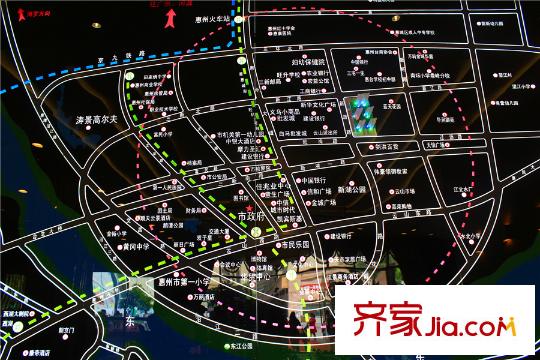 上城style交通區(qū)位圖