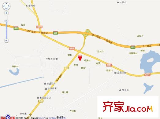 寶麒花園交通坐標(biāo)圖