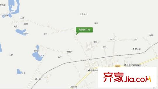 海錦御林苑二期交通坐標(biāo)圖