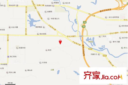 合生時(shí)代城交通坐標(biāo)圖