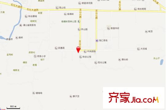 秋谷林海交通坐標圖