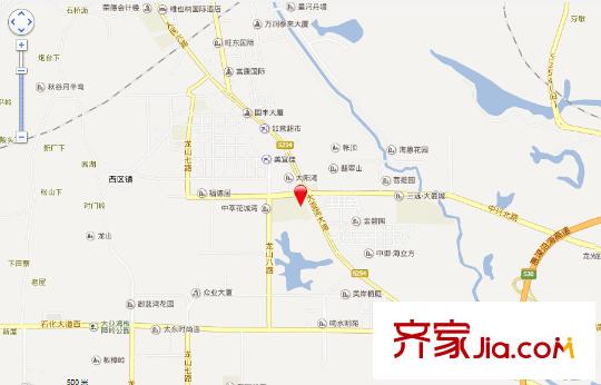 天源花園交通坐標(biāo)圖
