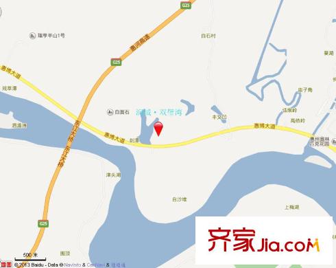 潤城?雙璧灣交通坐標(biāo)圖