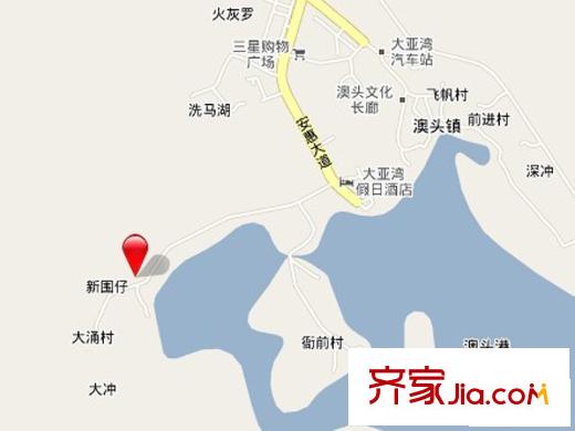 合生濱海城交通圖