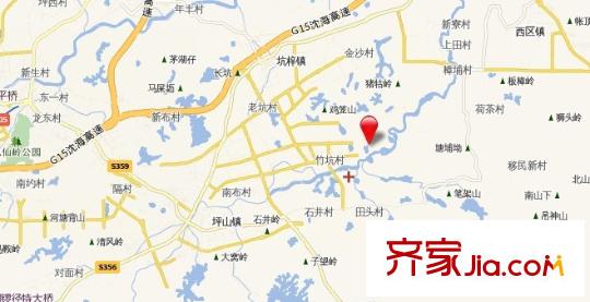 龍光城別墅交通圖